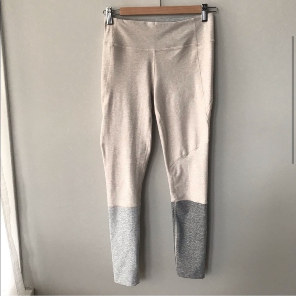 Outdoor Voices Color Block 7/8 Dipped Pastel Leggings Size Small